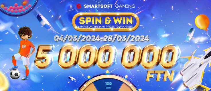 5,000,000 FTN – Spin & Win – SmartSoft